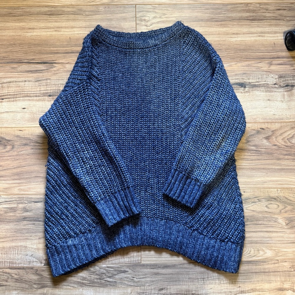 Lou & Grey Navy Knit Sweater